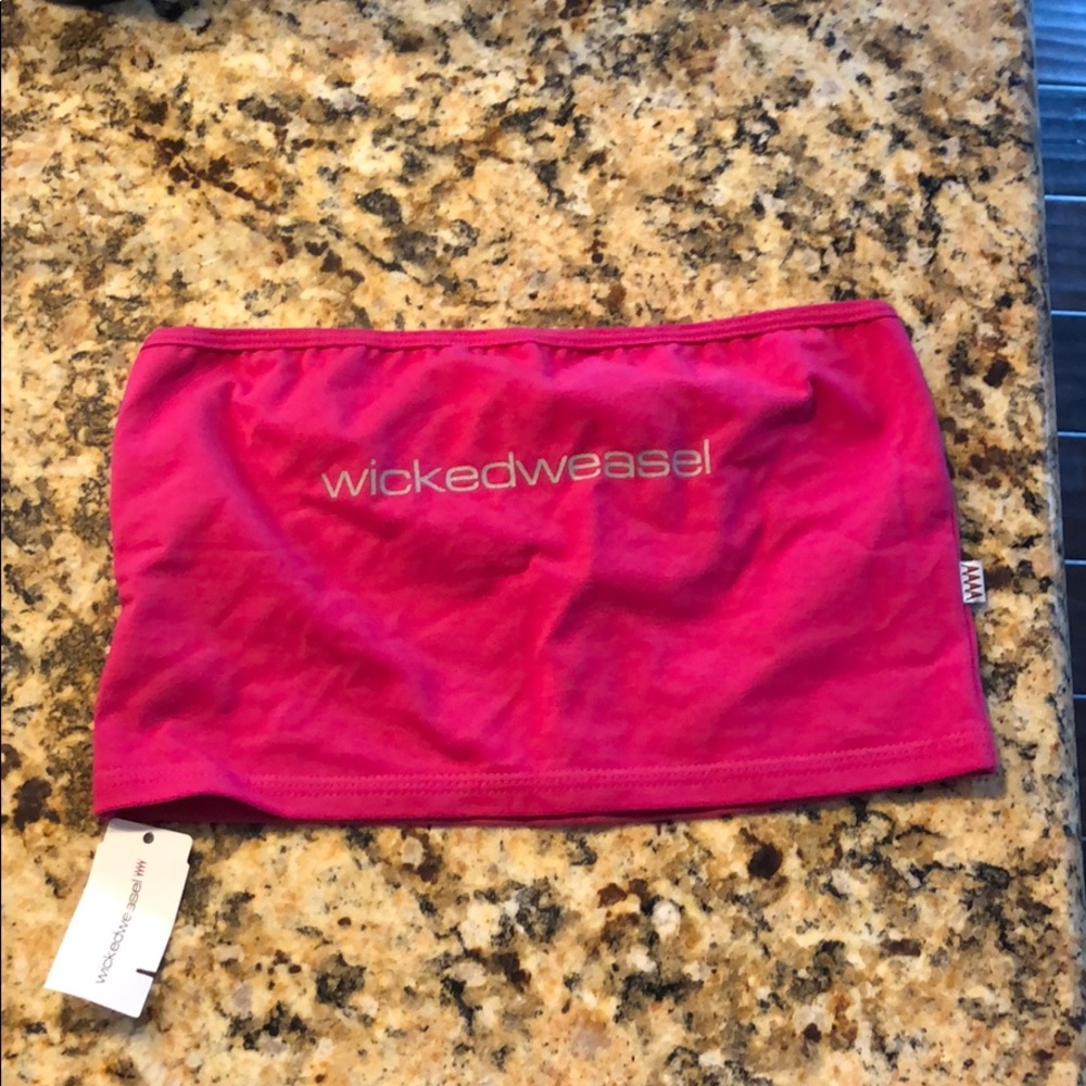Wicked Weasel Pink Top NWT